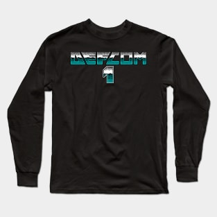 DefCom 1 8 Bit Art Long Sleeve T-Shirt